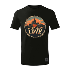 Magnolion Budapest LOVE v4 gyerek póló - 11 szín, 4-12 éves