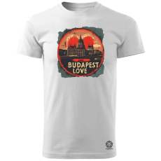 Magnolion Budapest LOVE v5 férfi póló - 19 szín, S-3XL