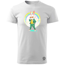 Magnolion Bűvész nyúl v4 férfi póló - 19 szín, S-3XL