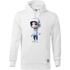 Magnolion Chibi cuki lány v1 férfi pulóver - 19 szín, S-5XL férfi pulóver, kardigán