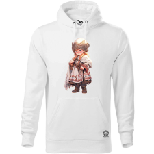 Magnolion Chibi harcos leány v2 férfi pulóver - 19 szín, S-5XL férfi pulóver, kardigán