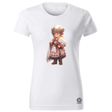 Magnolion Chibi harcos leány v2 női póló - 19 szín, XS-2XL női póló