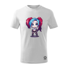Magnolion Chibi Jinx v1 gyerek póló - 11 szín, 4-12 éves gyerek póló