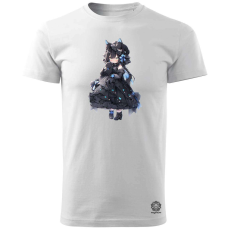 Magnolion Chibi macskalány v5 férfi póló - 19 szín, S-3XL