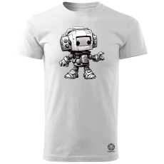 Magnolion Chibi mecha v2 férfi póló - 19 szín, S-3XL