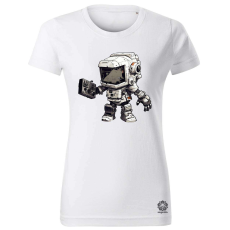 Magnolion Chibi mecha v4 női póló - 19 szín, XS-2XL