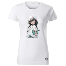 Magnolion Chibi nővér v4 női póló - 19 szín, XS-2XL női póló
