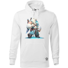 Magnolion Chibi szamuráj jegesmedve v1 férfi pulóver - 19 szín, S-5XL férfi pulóver, kardigán