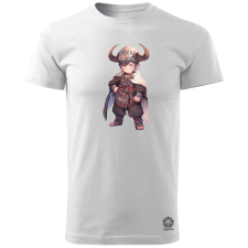 Magnolion Chibi viking srác v4 férfi póló - 19 szín, S-3XL férfi póló