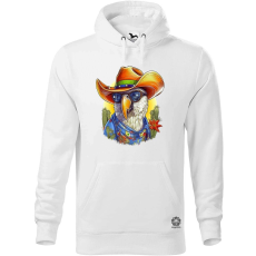 Magnolion Cowboy papagáj v2 férfi pulóver - 19 szín, S-5XL