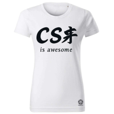 Magnolion CSS is awesome v8 női póló - 19 szín, XS-2XL női póló
