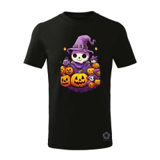 Magnolion Cuki Halloween v1 gyerek póló - 11 szín, 4-12 éves