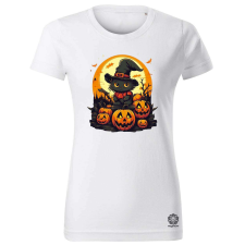 Magnolion Cuki Halloween v2 női póló - 19 szín, XS-2XL női póló
