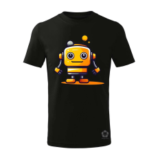 Magnolion Cuki robot v10 gyerek póló - 11 szín, 4-12 éves