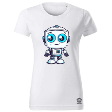 Magnolion Cuki robot v5 női póló - 19 szín, XS-2XL