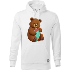 Magnolion Cuki szerelmes maci v2 férfi pulóver - 19 szín, S-5XL