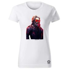 Magnolion Cyberpunk férfi hadvezér v9 női póló - 19 szín, XS-2XL női póló