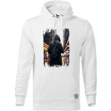 Magnolion Cyberpunk gitáros v2 férfi pulóver - 19 szín, S-5XL