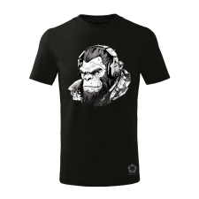 Magnolion Cyberpunk gorilla v1 gyerek póló - 11 szín, 4-12 éves gyerek póló