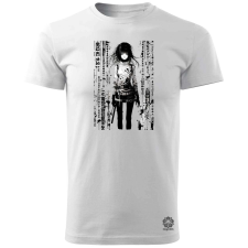 Magnolion Cyberpunk manga lány v6 férfi póló - 19 szín, S-3XL férfi póló