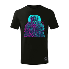 Magnolion Cyberpunk Viking v3 gyerek póló - 11 szín, 4-12 éves gyerek póló