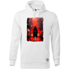 Magnolion Cyberpunk yakuza szamuráj v6 férfi pulóver - 19 szín, S-5XL