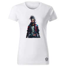 Magnolion Cyberpunk yakuza szamuráj v9 női póló - 19 szín, XS-2XL női póló