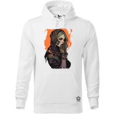 Magnolion Dark cyberpunk portré v14 férfi pulóver - 19 szín, S-5XL