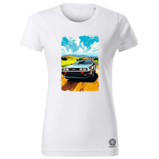 Magnolion DeLorean DMC retró utazás v2 női póló - 19 szín, XS-2XL női póló