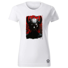 Magnolion Démon és szarvak v5 női póló - 19 szín, XS-2XL