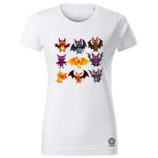 Magnolion Denevér kollázs v3 női póló - 19 szín, XS-2XL női póló