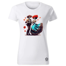 Magnolion Día de los Muertos v4 női póló - 19 szín, XS-2XL női póló