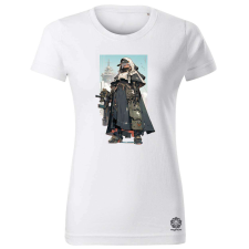 Magnolion Dieselpunk anime apáca v4 női póló - 19 szín, XS-2XL női póló