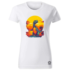Magnolion Dinó panoráma v2 női póló - 19 szín, XS-2XL női póló