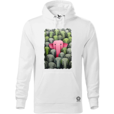 Magnolion Elefánt montázs v2 férfi pulóver - 19 szín, S-5XL férfi pulóver, kardigán