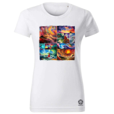 Magnolion Élénk képzelet v7 női póló - 19 szín, XS-2XL női póló