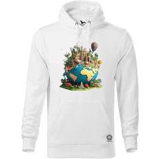 Magnolion Életünk a földön v2 férfi pulóver - 19 szín, S-5XL