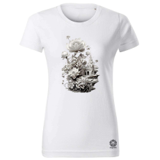 Magnolion Fantázia növények v1 női póló - 19 szín, XS-2XL
