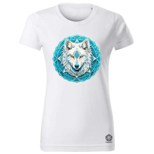 Magnolion Farkas mandala fantázia v4 női póló - 19 szín, XS-2XL női póló