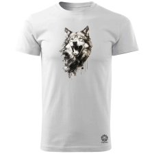Magnolion Farkas szénrajz v1 férfi póló - 19 szín, S-3XL férfi póló