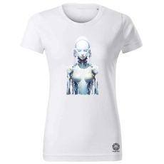 Magnolion Fehér android v1 női póló - 19 szín, XS-2XL