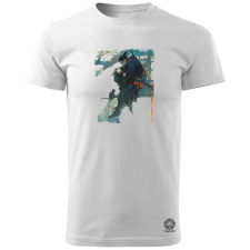 Magnolion Fekete macska v1 férfi póló - 19 szín, S-3XL férfi póló