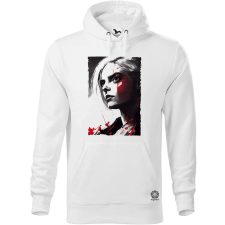 Magnolion Fekete-piros Ciri rajz v1 férfi pulóver - 19 szín, S-5XL férfi pulóver, kardigán