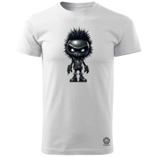 Magnolion Fekete punk srác v2 férfi póló - 19 szín, S-3XL férfi póló