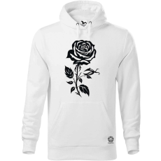 Magnolion Fekete rózsa v2 férfi pulóver - 19 szín, S-5XL
