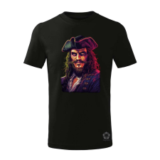 Magnolion Feketeszakáll Edward Teach gyerek póló - 11 szín, 4-12 éves gyerek póló