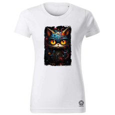 Magnolion Firka macska v2 női póló - 19 szín, XS-2XL