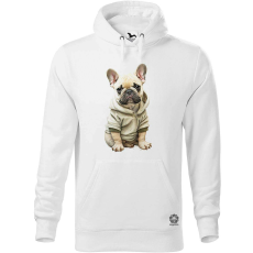 Magnolion Francia bulldog kölyök v2 férfi pulóver - 19 szín, S-5XL