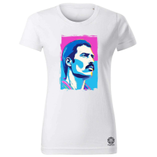 Magnolion Freddie Mercury v1 női póló - 19 szín, XS-2XL női póló