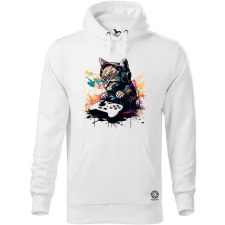 Magnolion Gamer cica v1 férfi pulóver - 19 szín, S-5XL férfi pulóver, kardigán